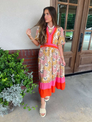 summer palm midi