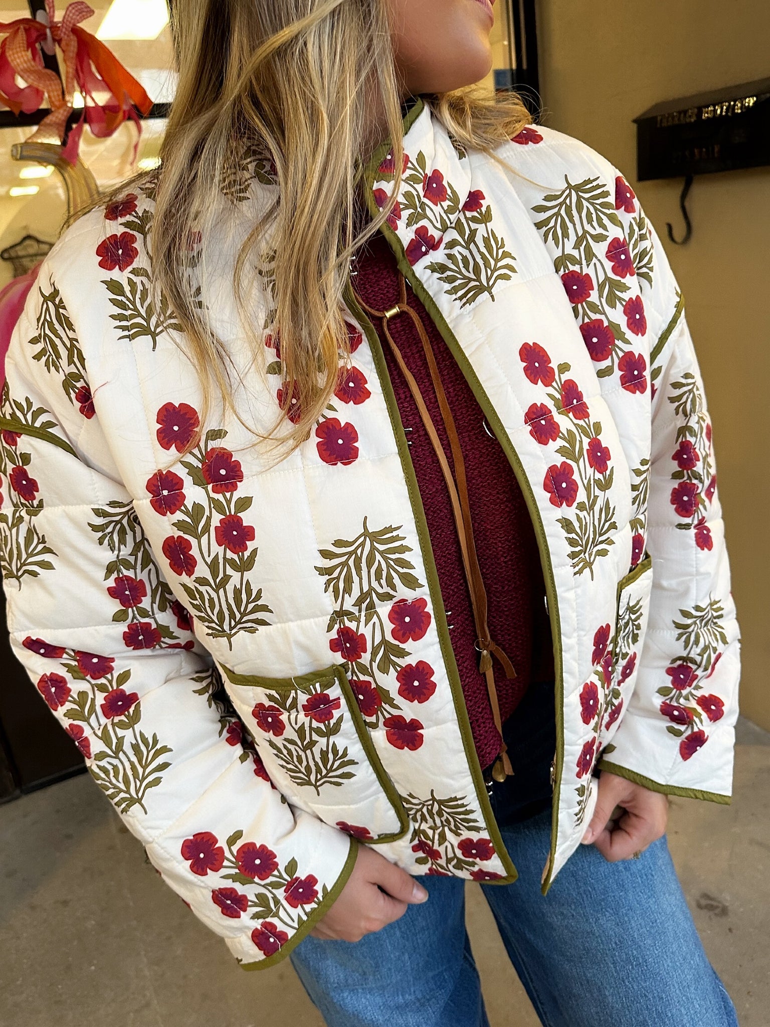 madeline quilted jacket