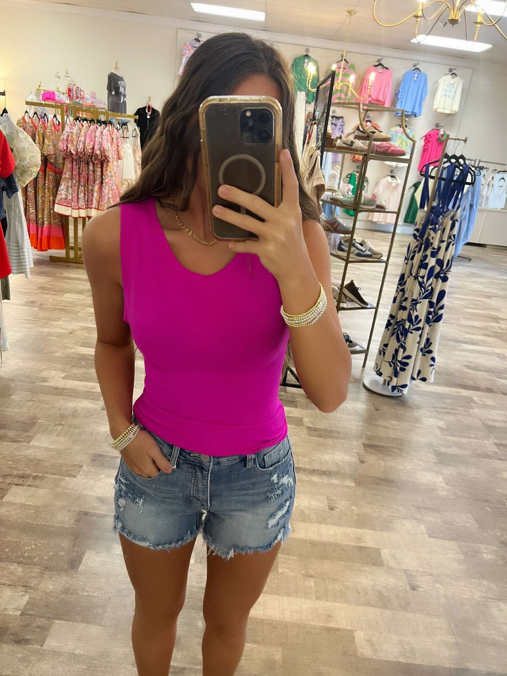 the best tank in hot pink