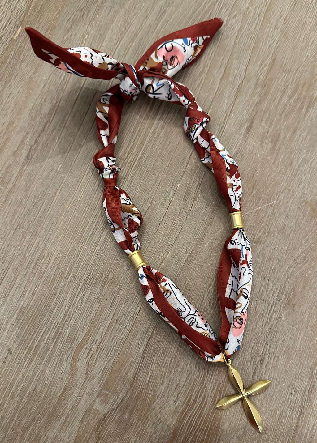 Scarf Necklace #262