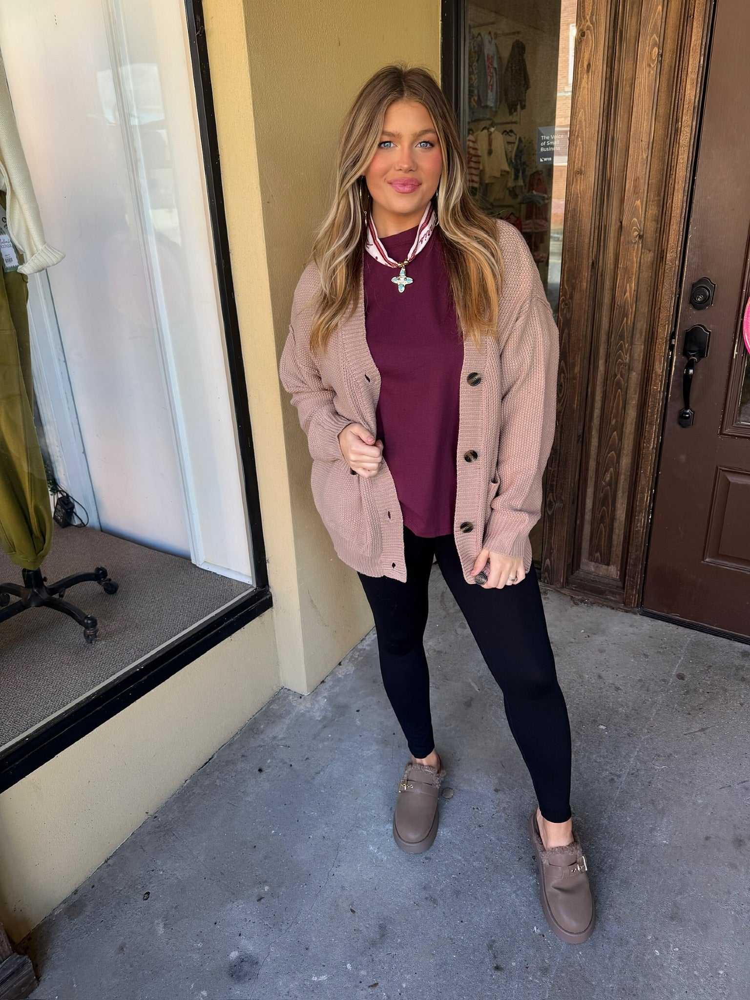 lowen sweater cardigan