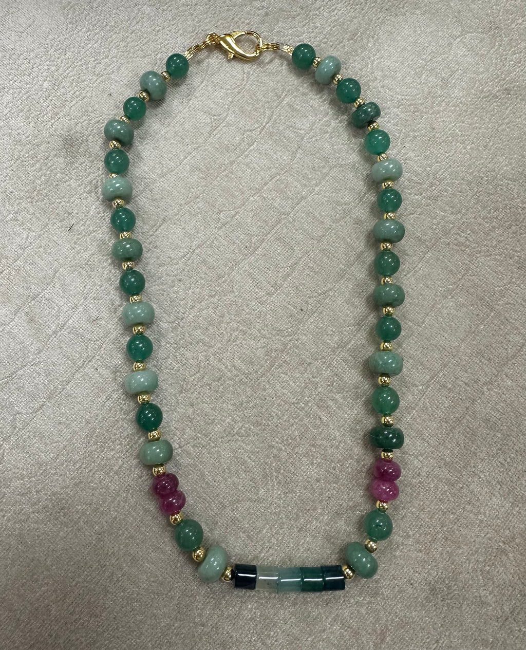 zara beaded necklace