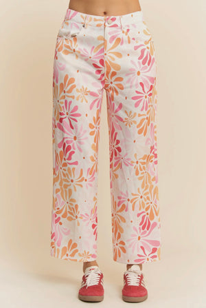 whimsical summer straight pant
