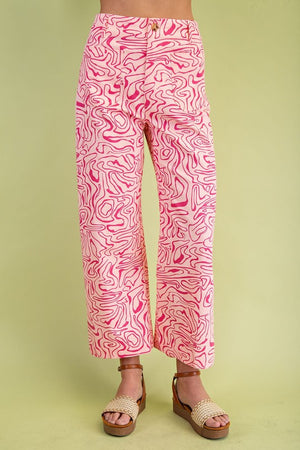 lindsy retro pant in pink