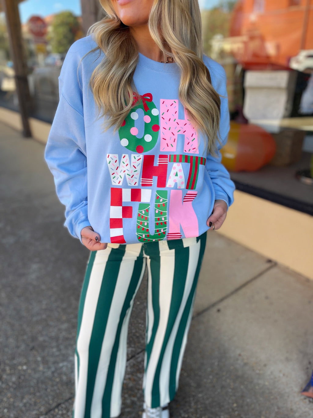 oh what fun sweatshirt