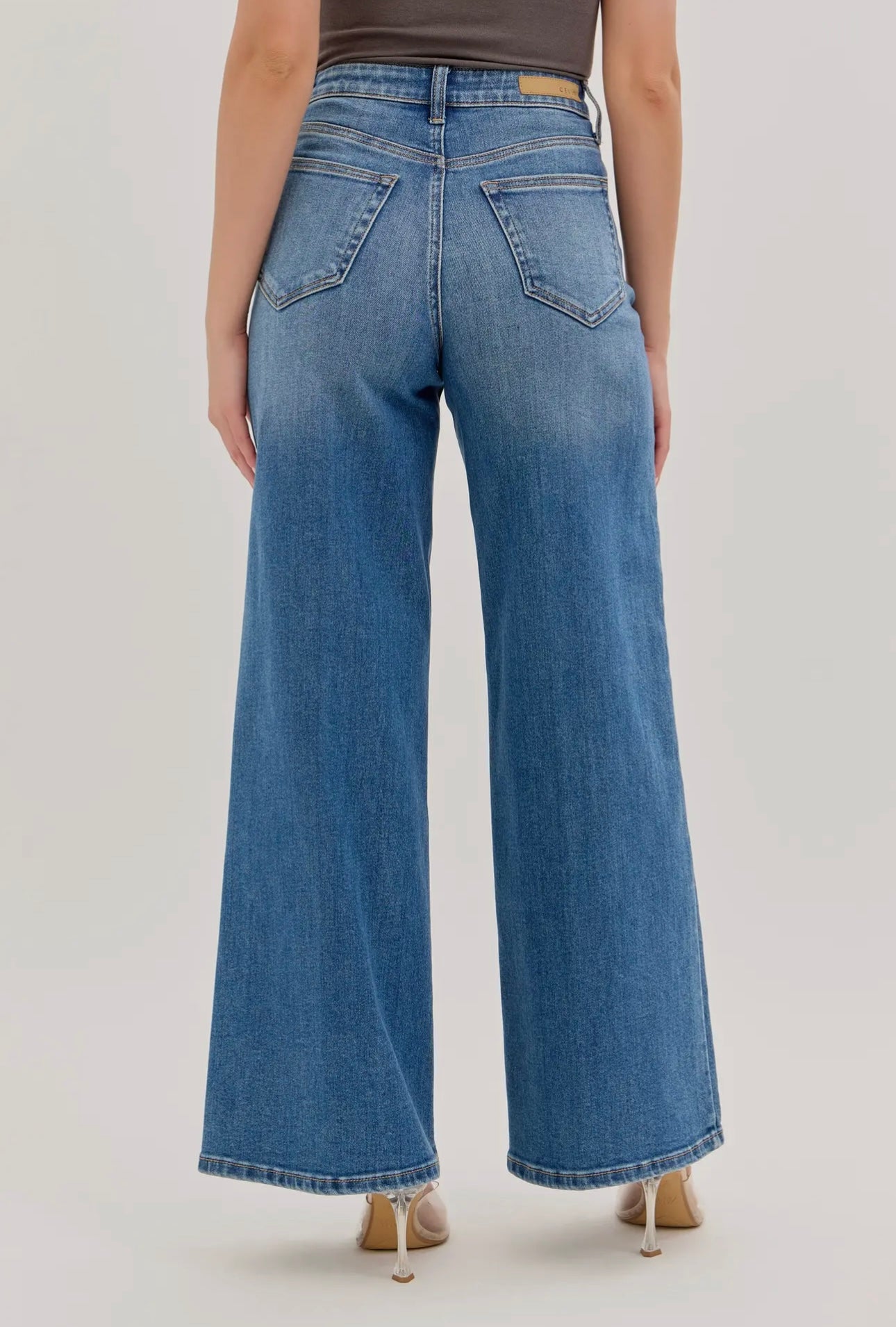 cello shiloh wide leg jean