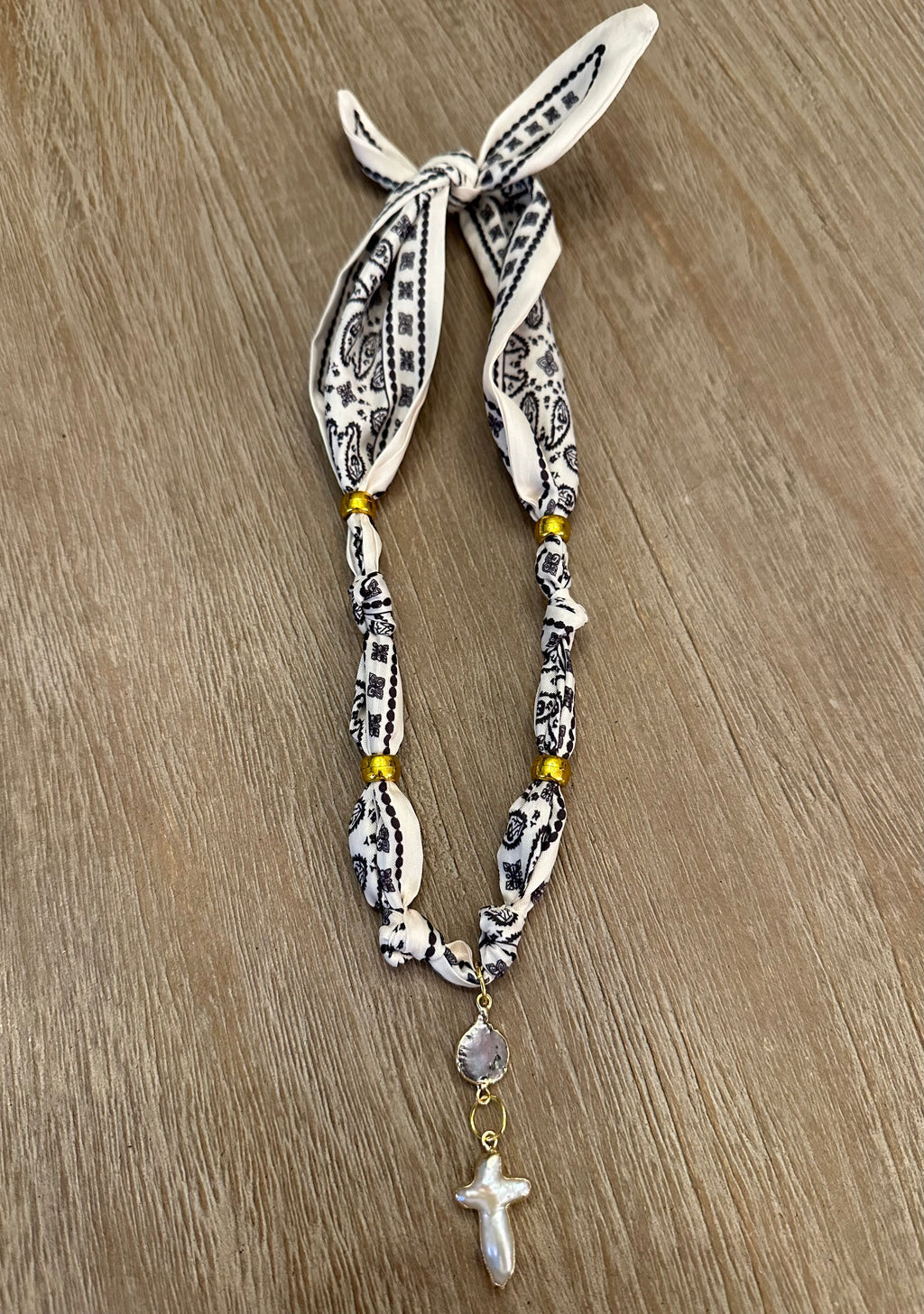 TR scarf necklace 7