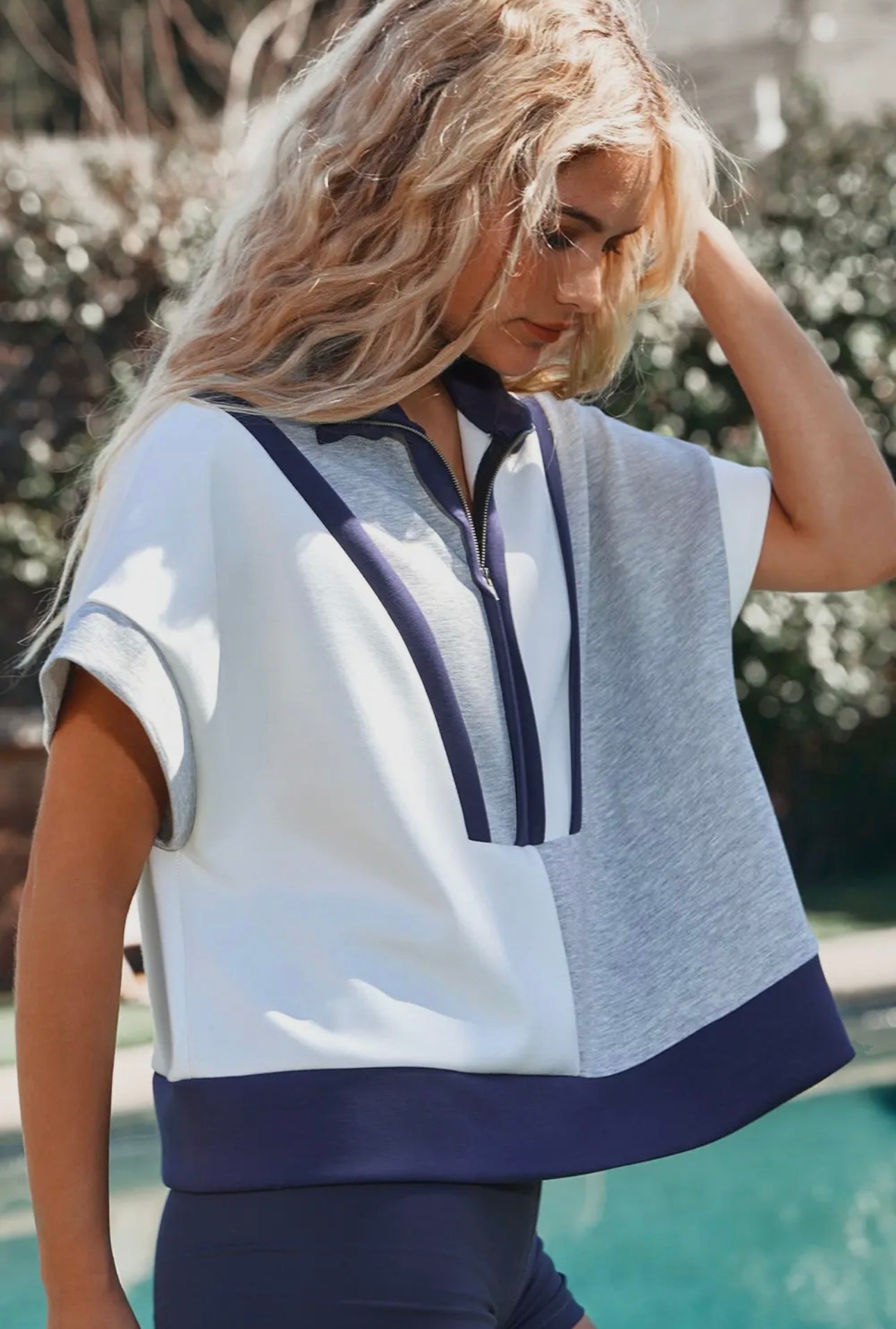 streamline quarter zip