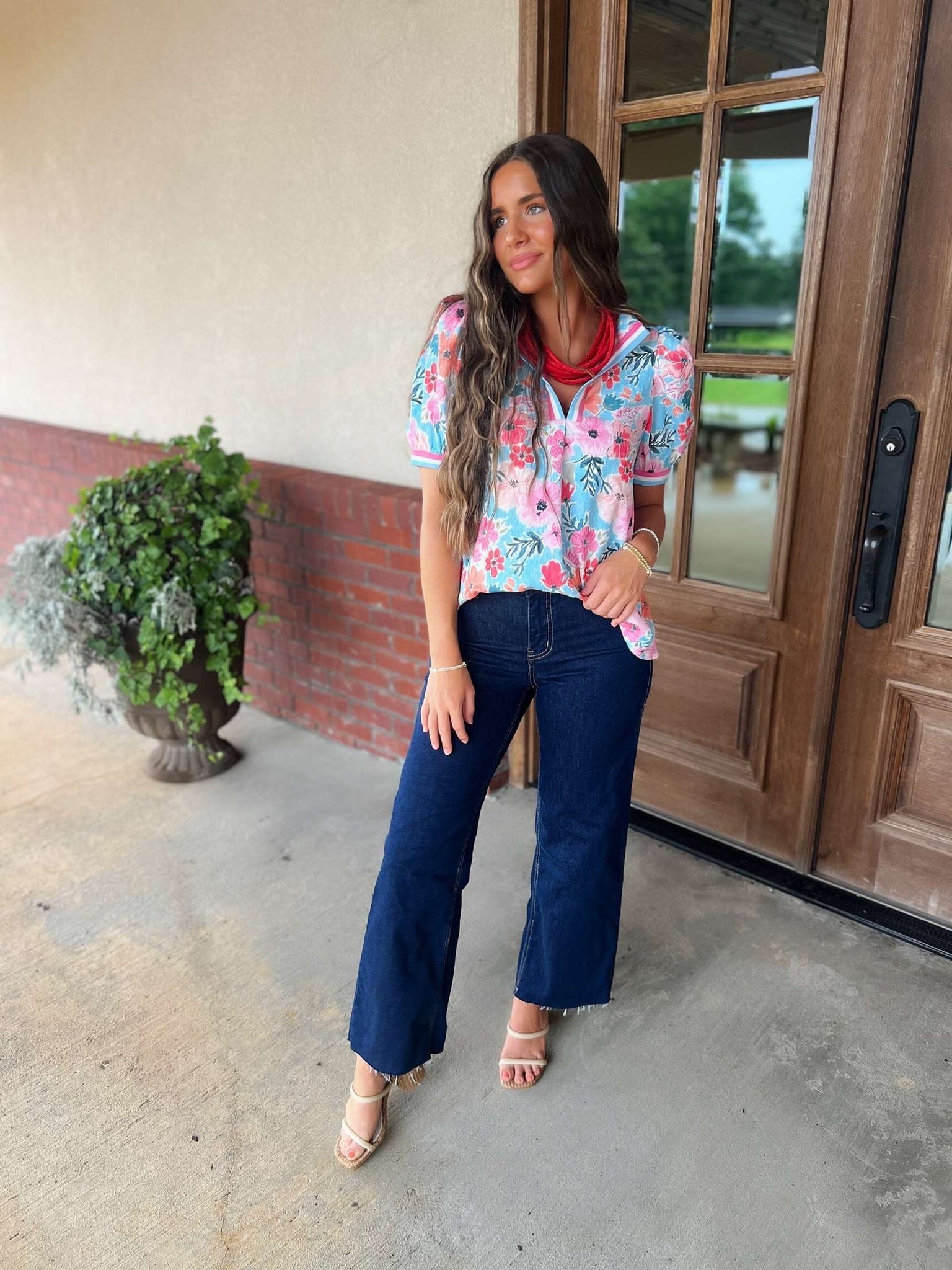 pretty in prep top