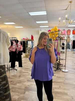 iris oversized tee