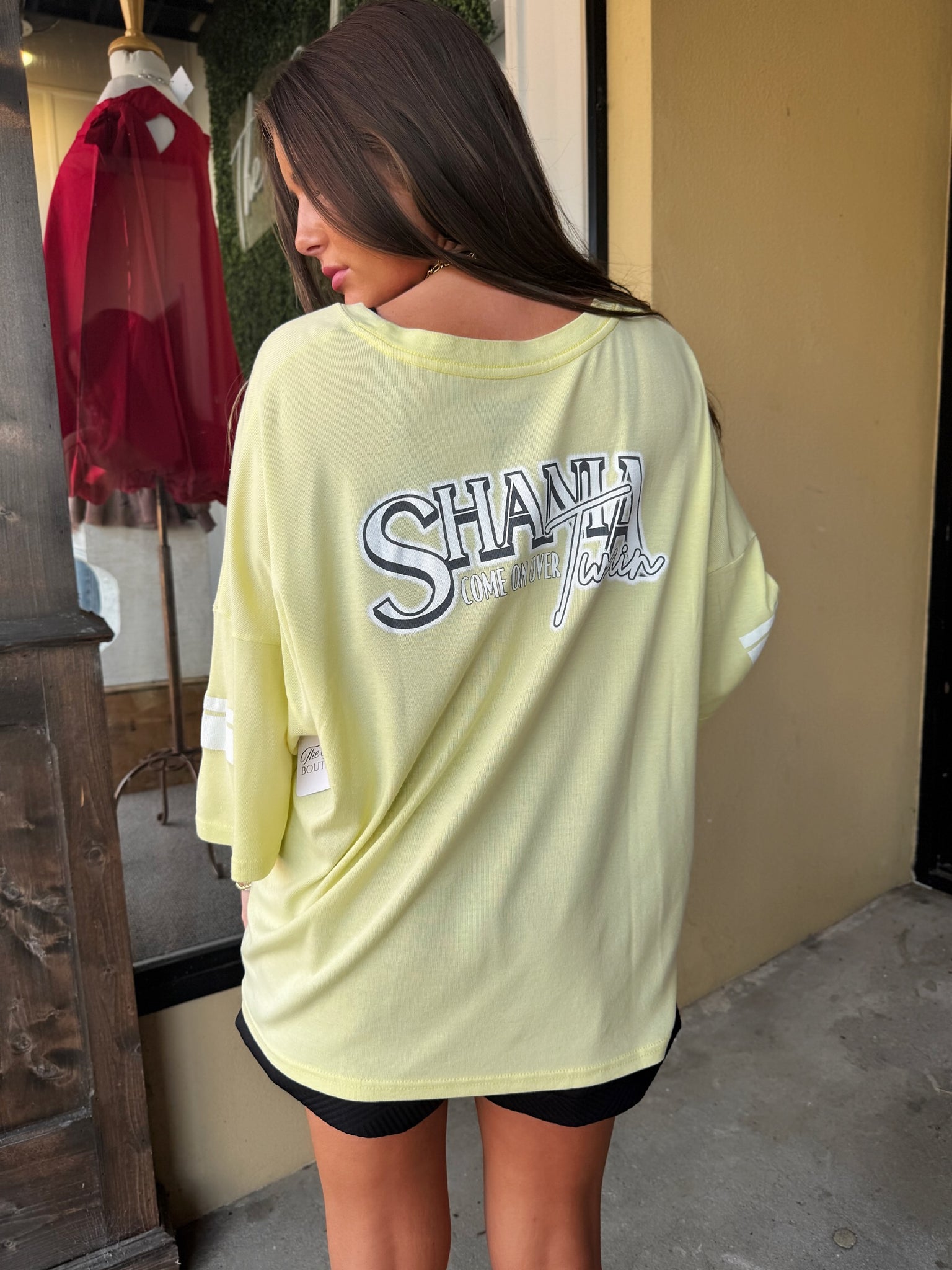 recycled karma shania twain tee