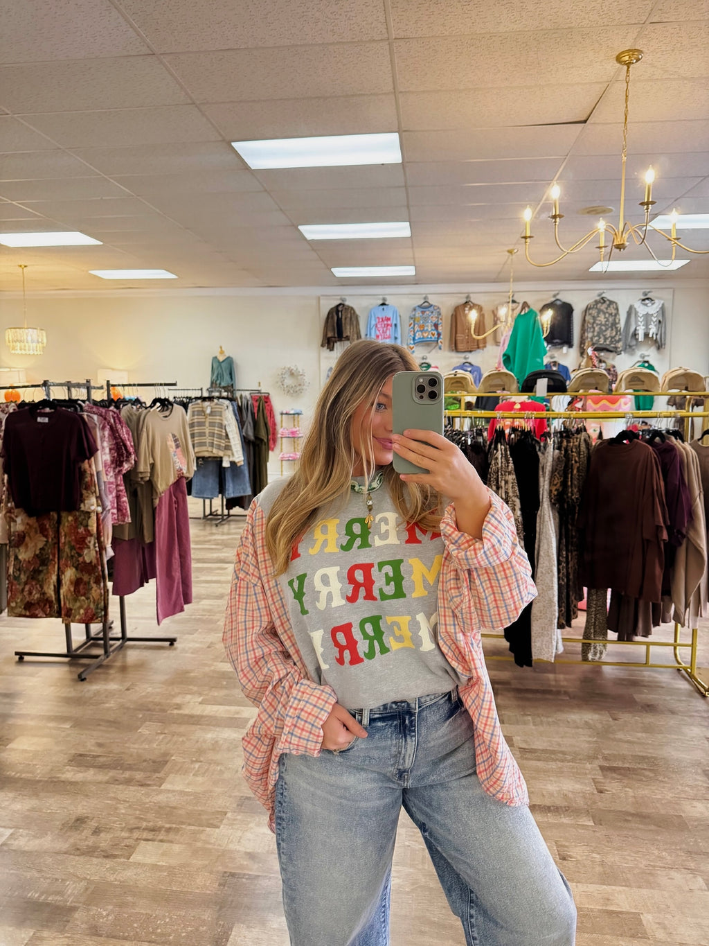 merry one of a kind top