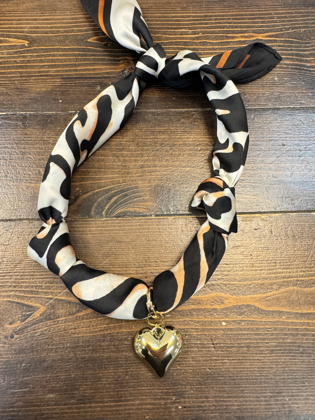 TR scarf necklace #294