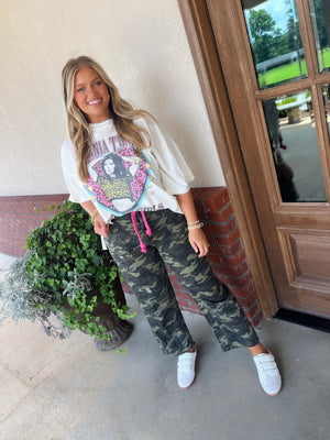 camo barrel pant