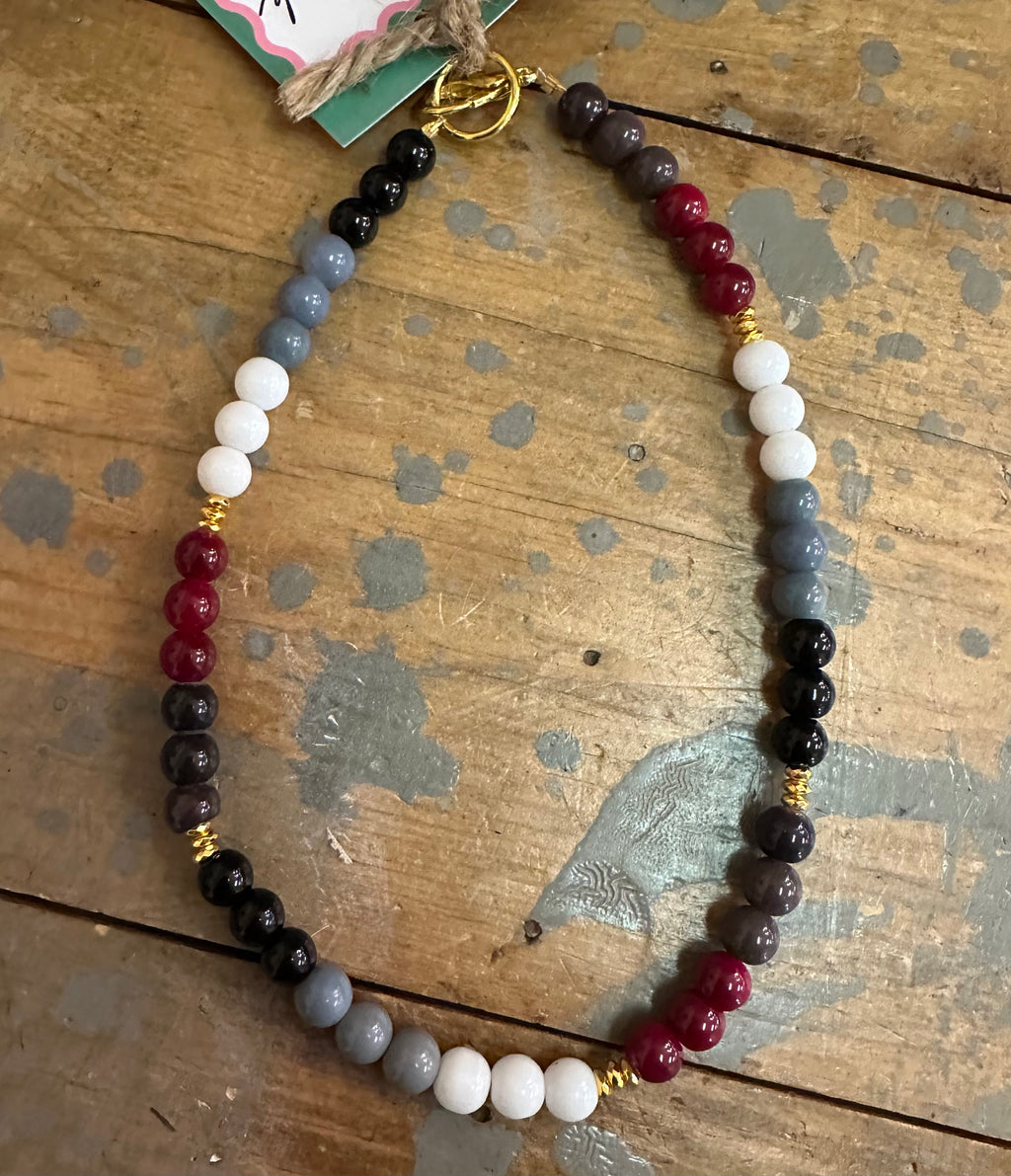 ms state beaded necklace