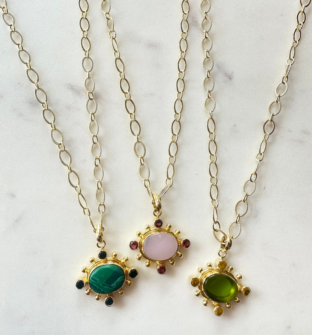 JTO gemstone necklace #1