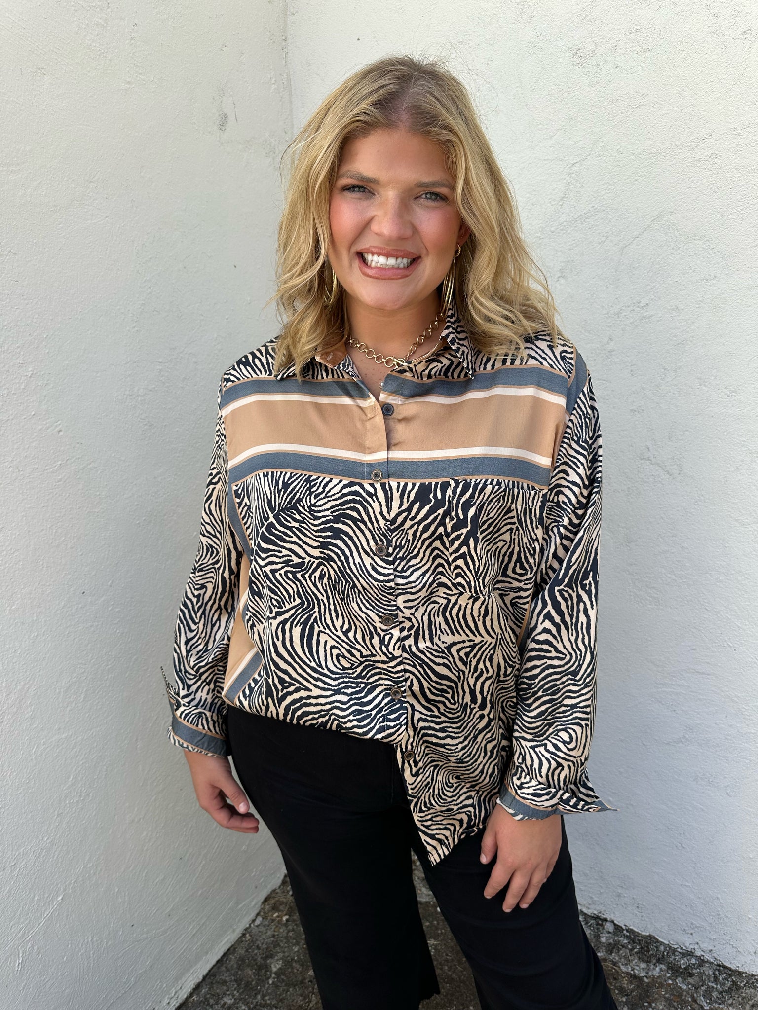 wild thing button up