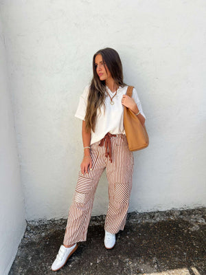 burnt sienna pant