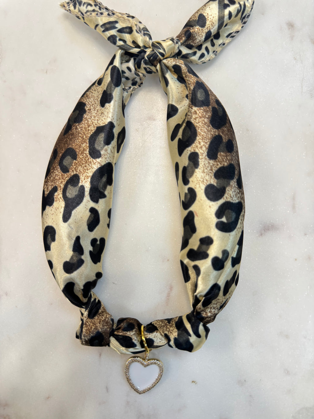TR scarf necklace #48