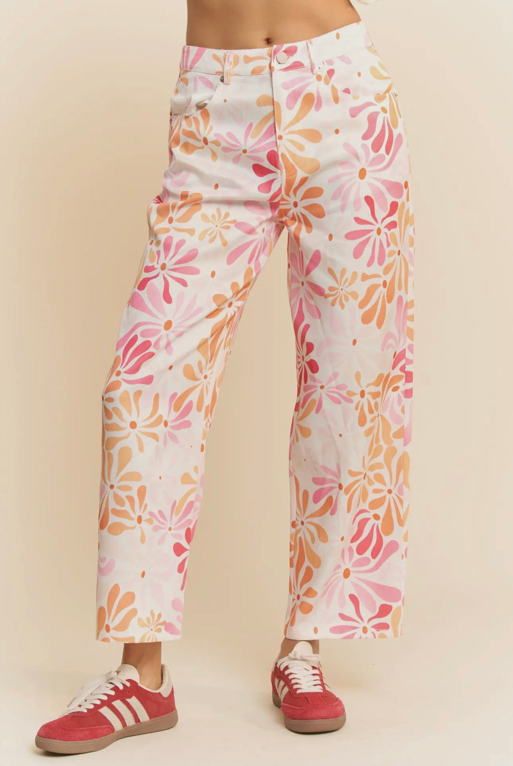 whimsical summer straight pant
