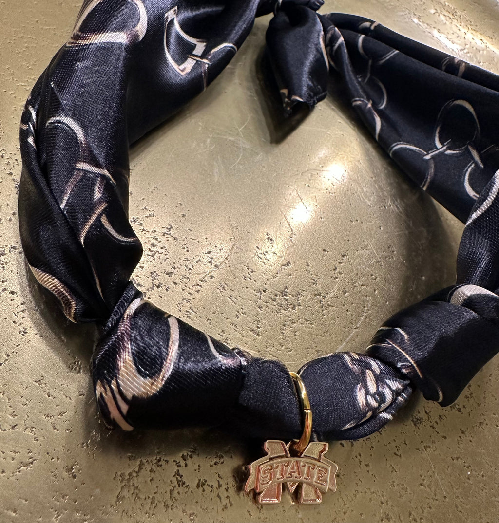 mississippi state scarf necklace #6