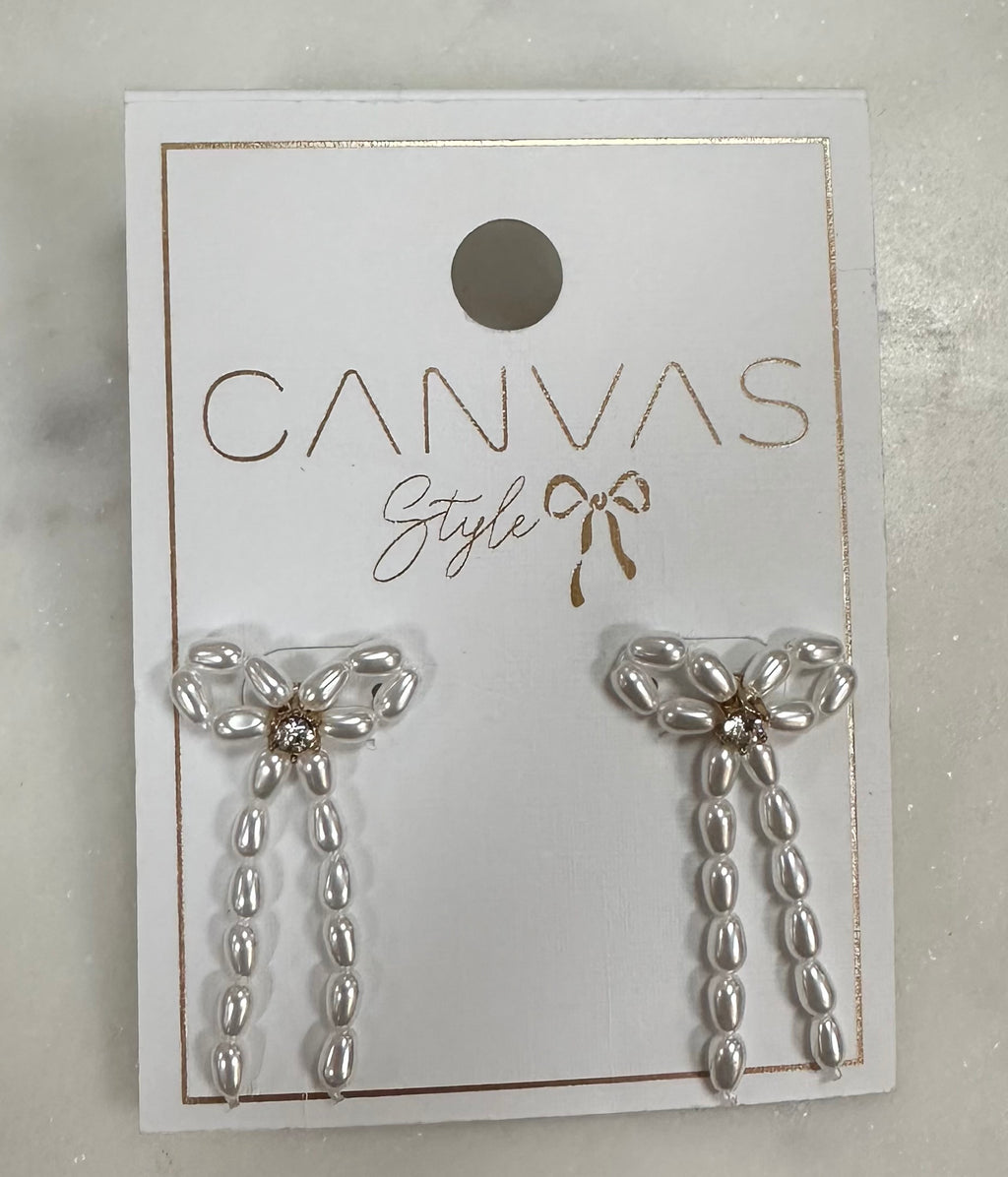 bow earring