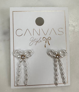 bow earring