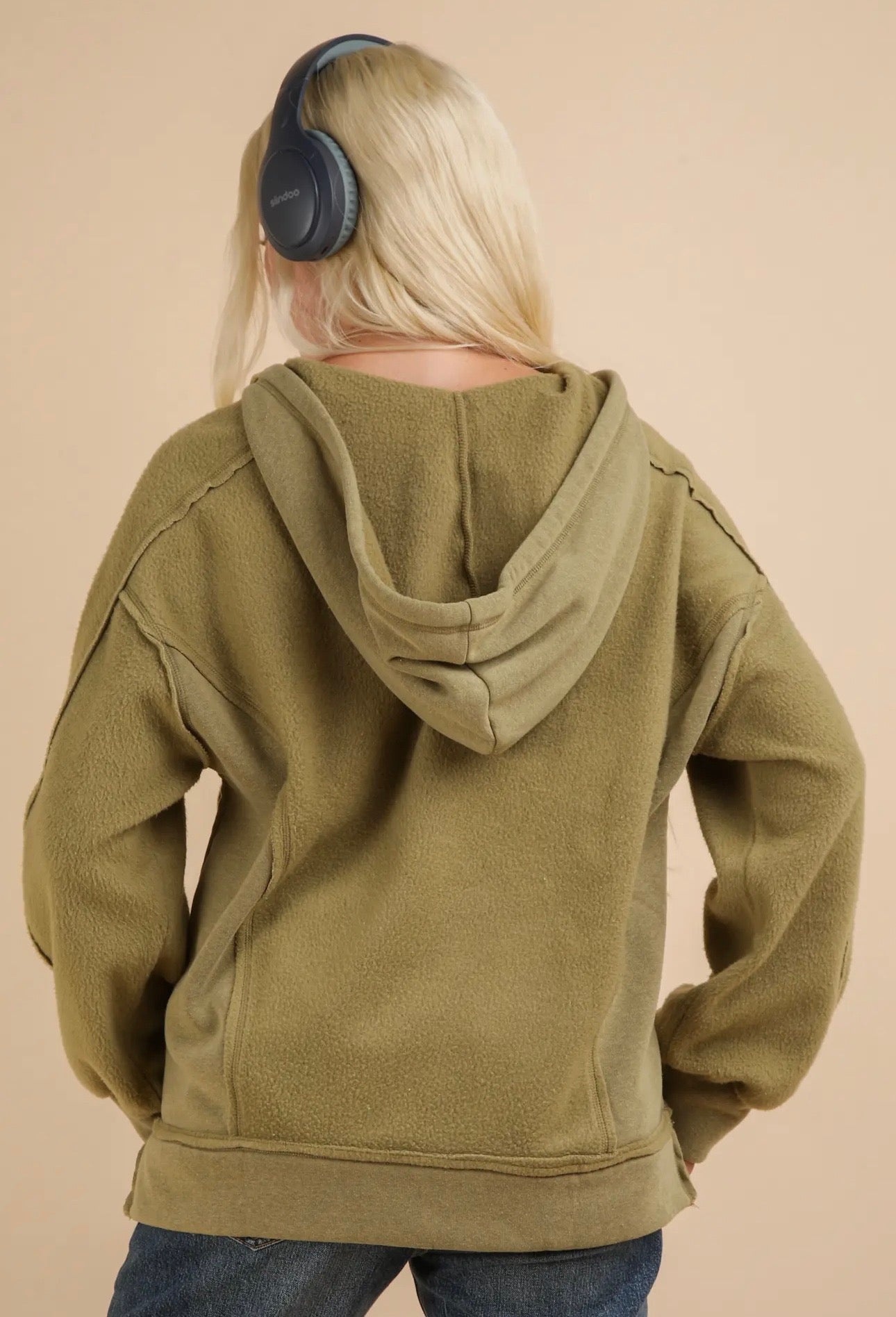 aspen hoodie - olive