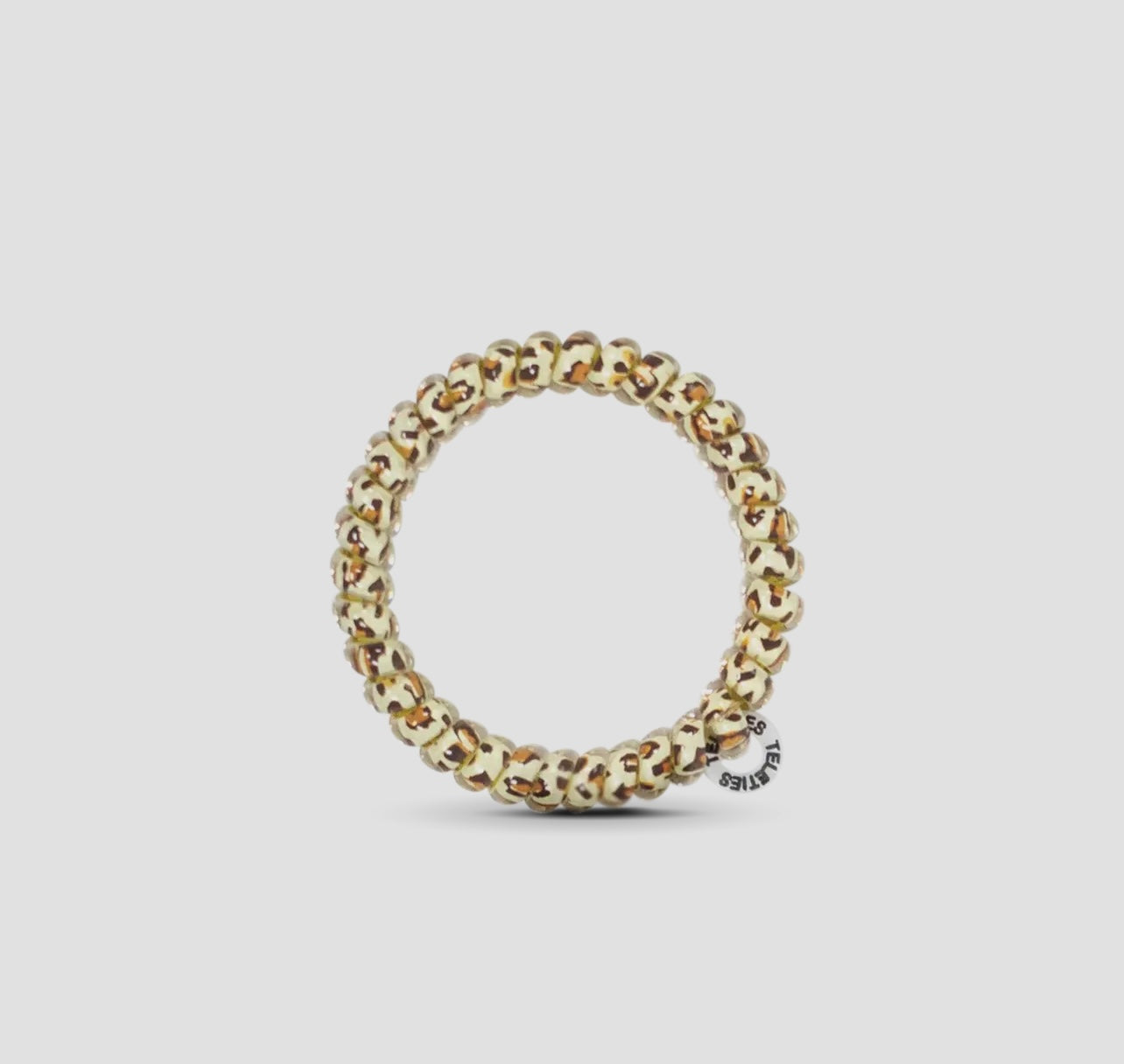 teleties spiral hair coils - small (leopard)