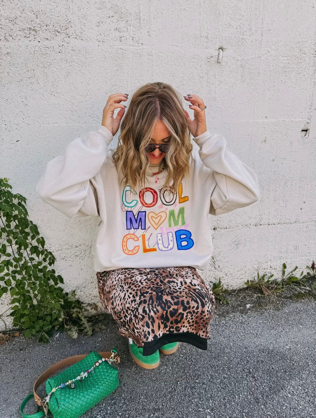 cool mom club sweatshirt