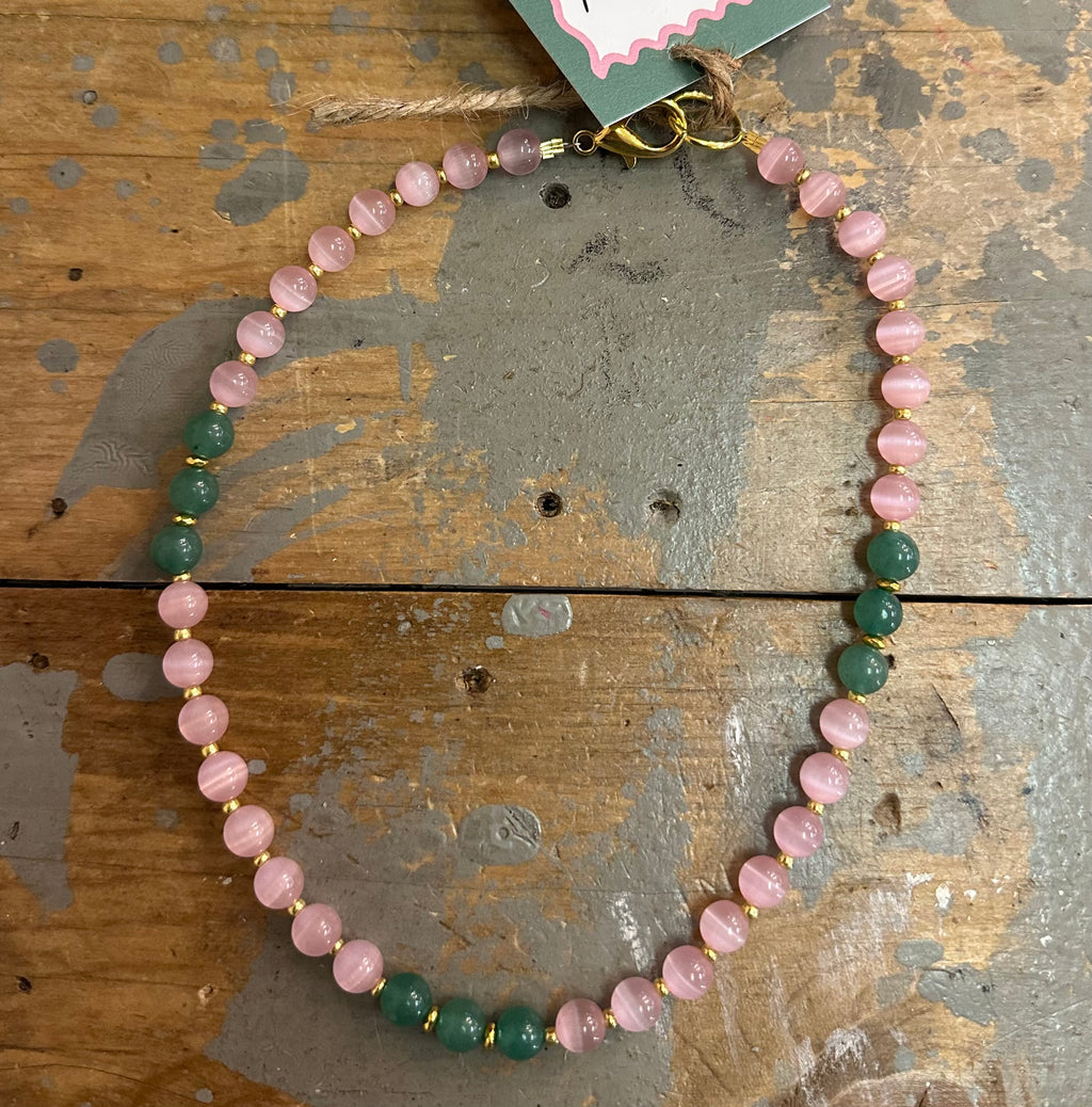 bobbi beaded necklace