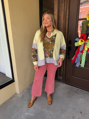 demi thermal pullover