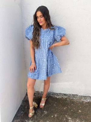 sydni dress - blue