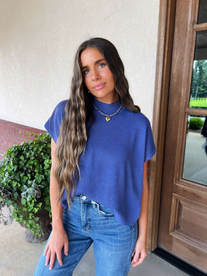 kimmy sweater in blue