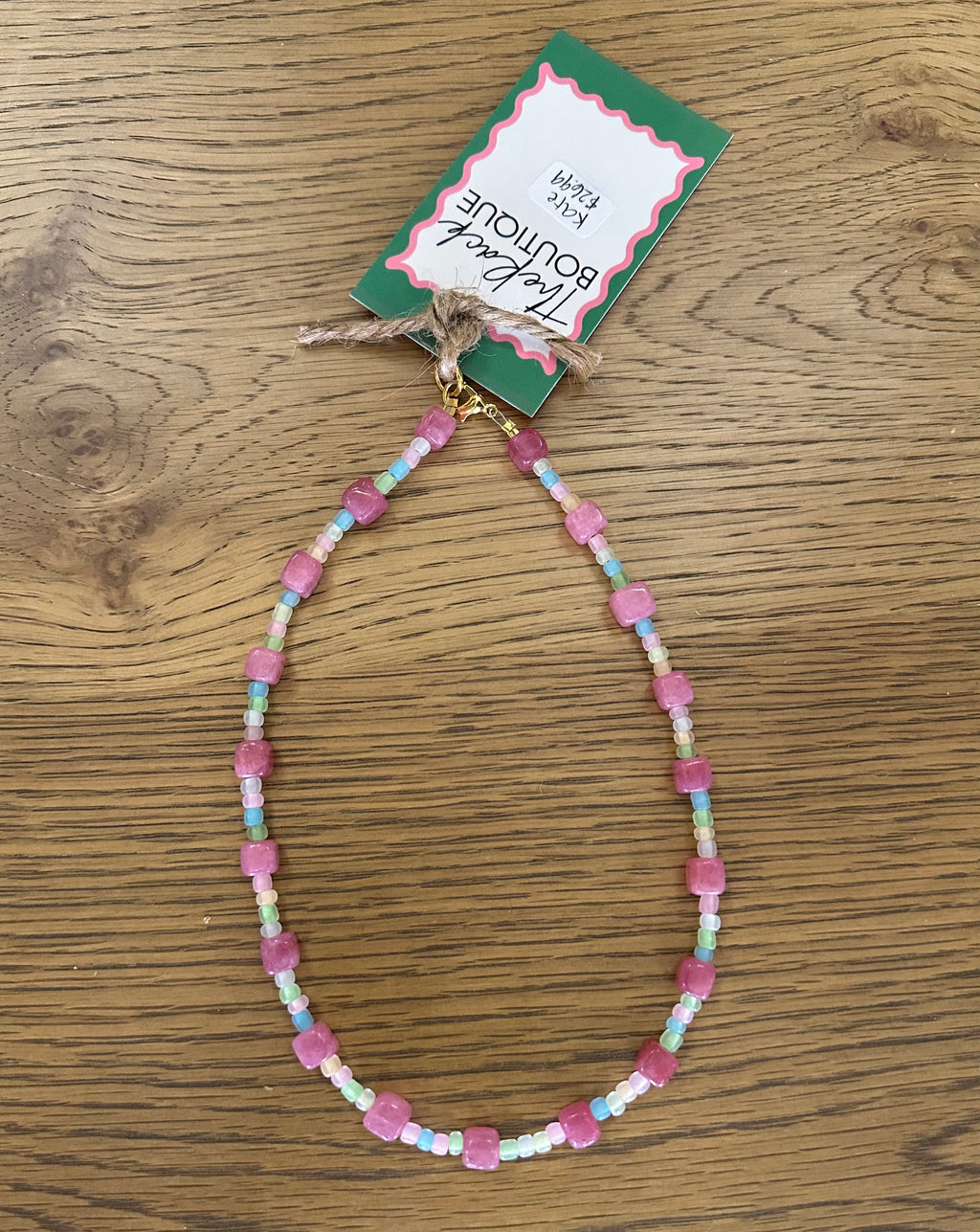 kate beaded necklace