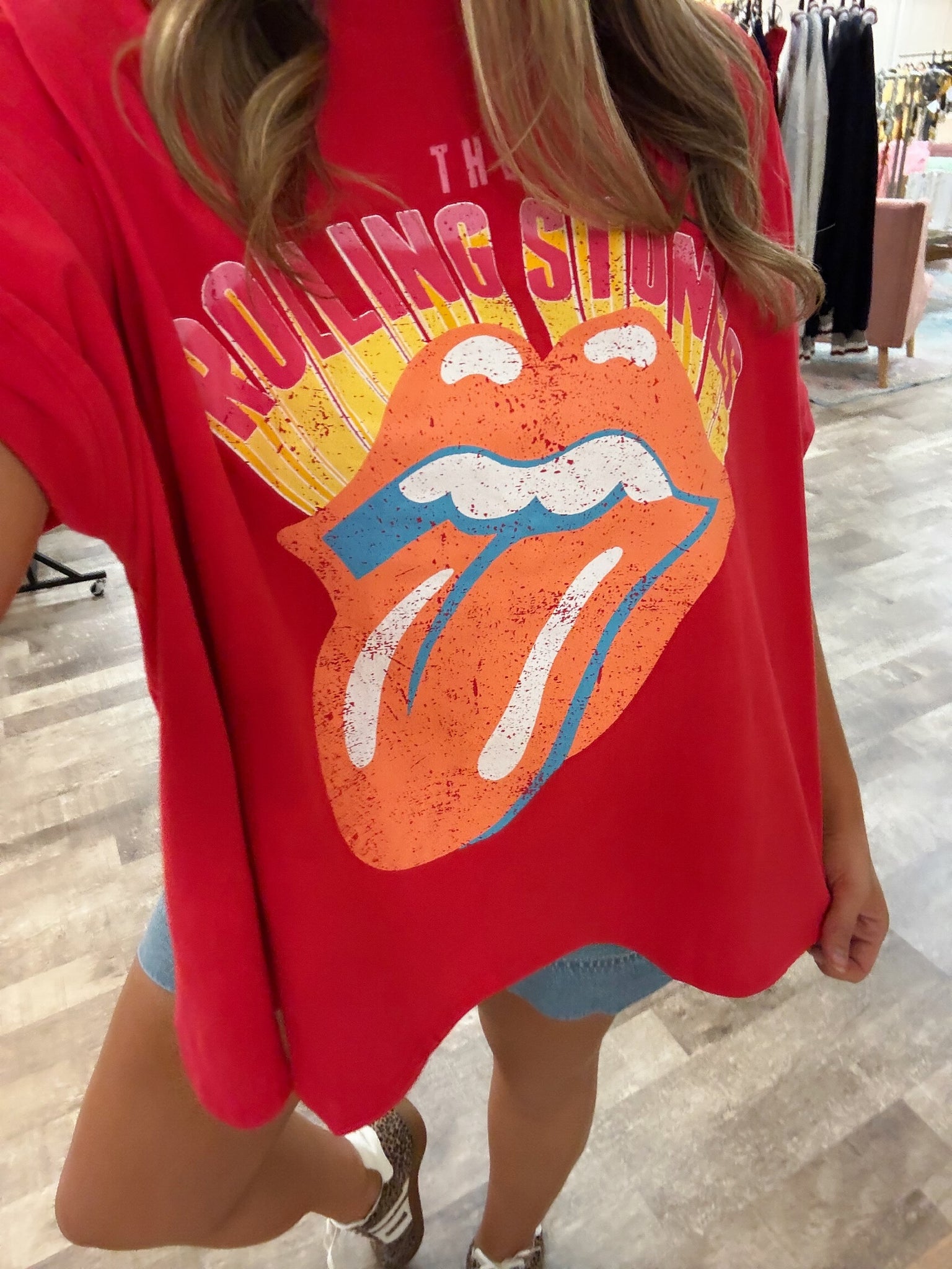 rolling stones graphic tee